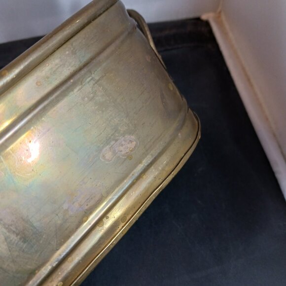 Brass Planter  10" Pot Window Plant - Made in India - Picture 4 of 13